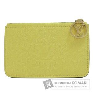 Louis Vuitton Porte Carte Wallet Romy Jaune Wallet Empreinte